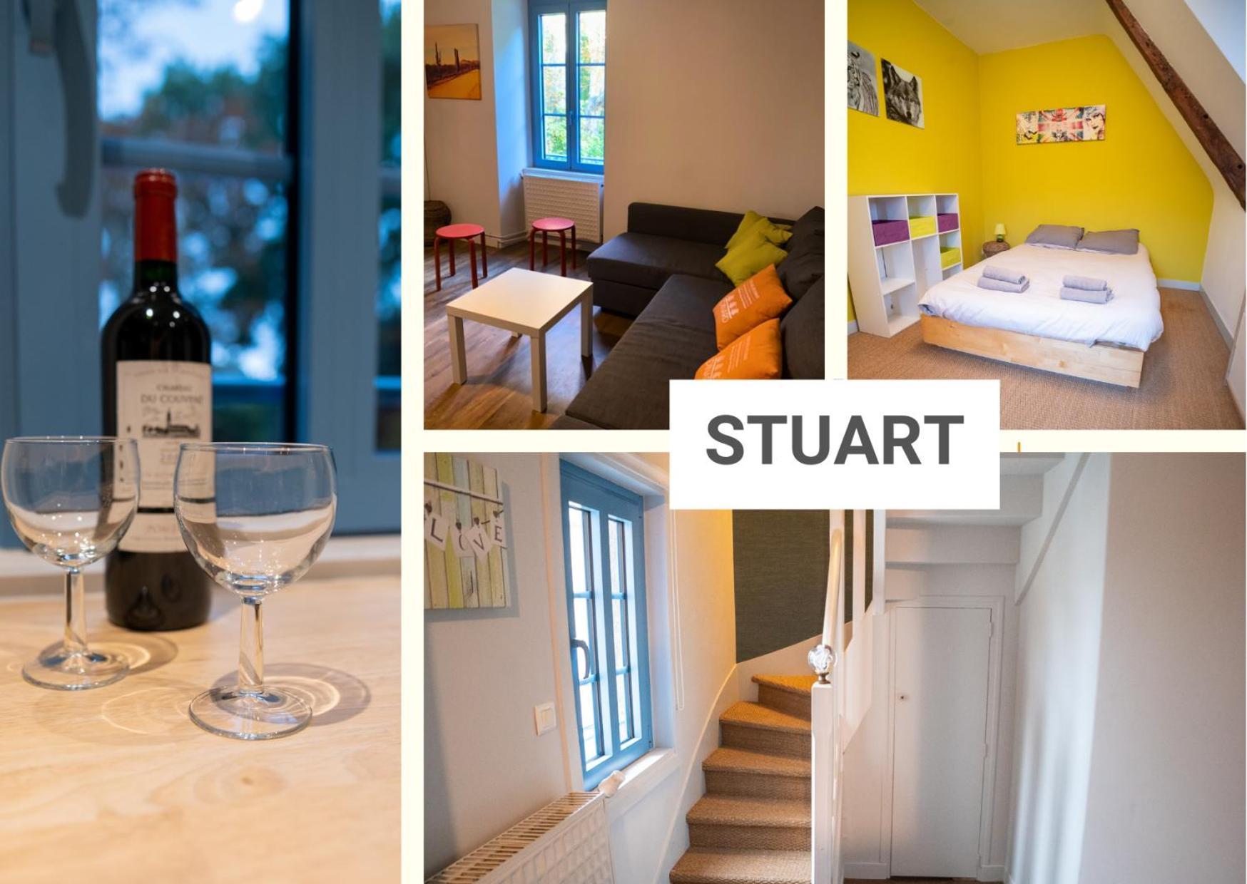 Stuart Leilighet Dinard Eksteriør bilde